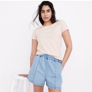 Madewell Light Blue Jean Shorts